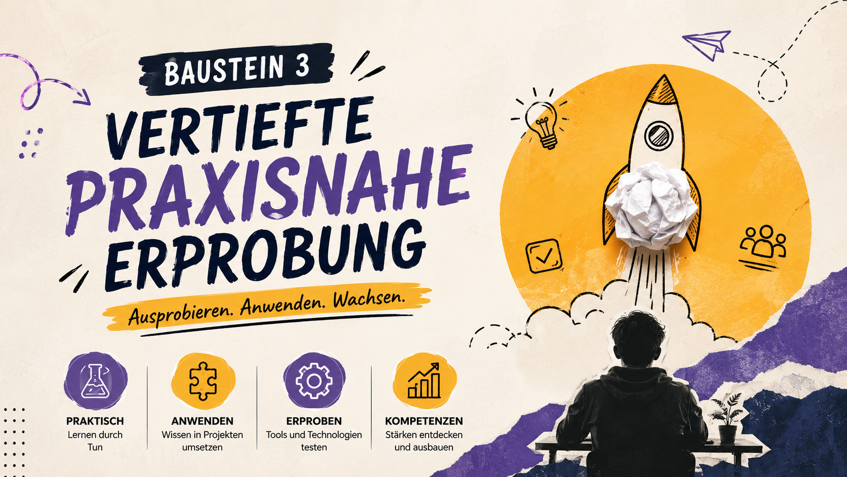 Baustein 3 – Vertiefte praxisnahe Erprobung