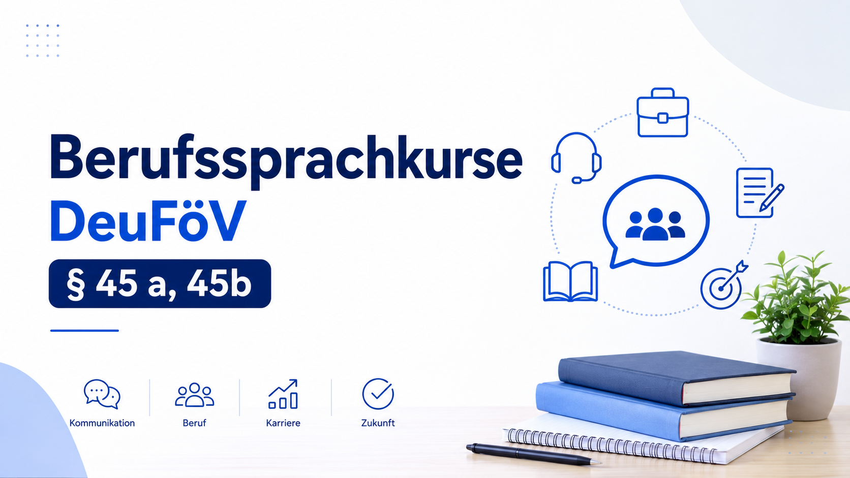 Berufssprachkurse DeuFöV § 45 a, 45b