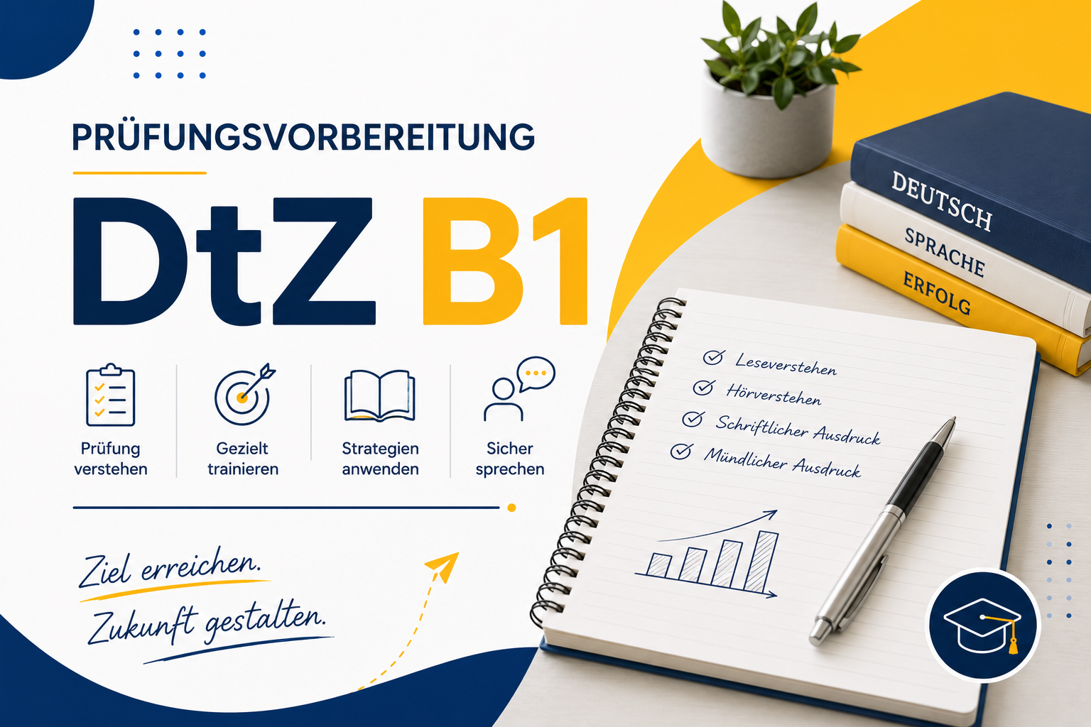 Prüfungsvorbereitung DtZ B1