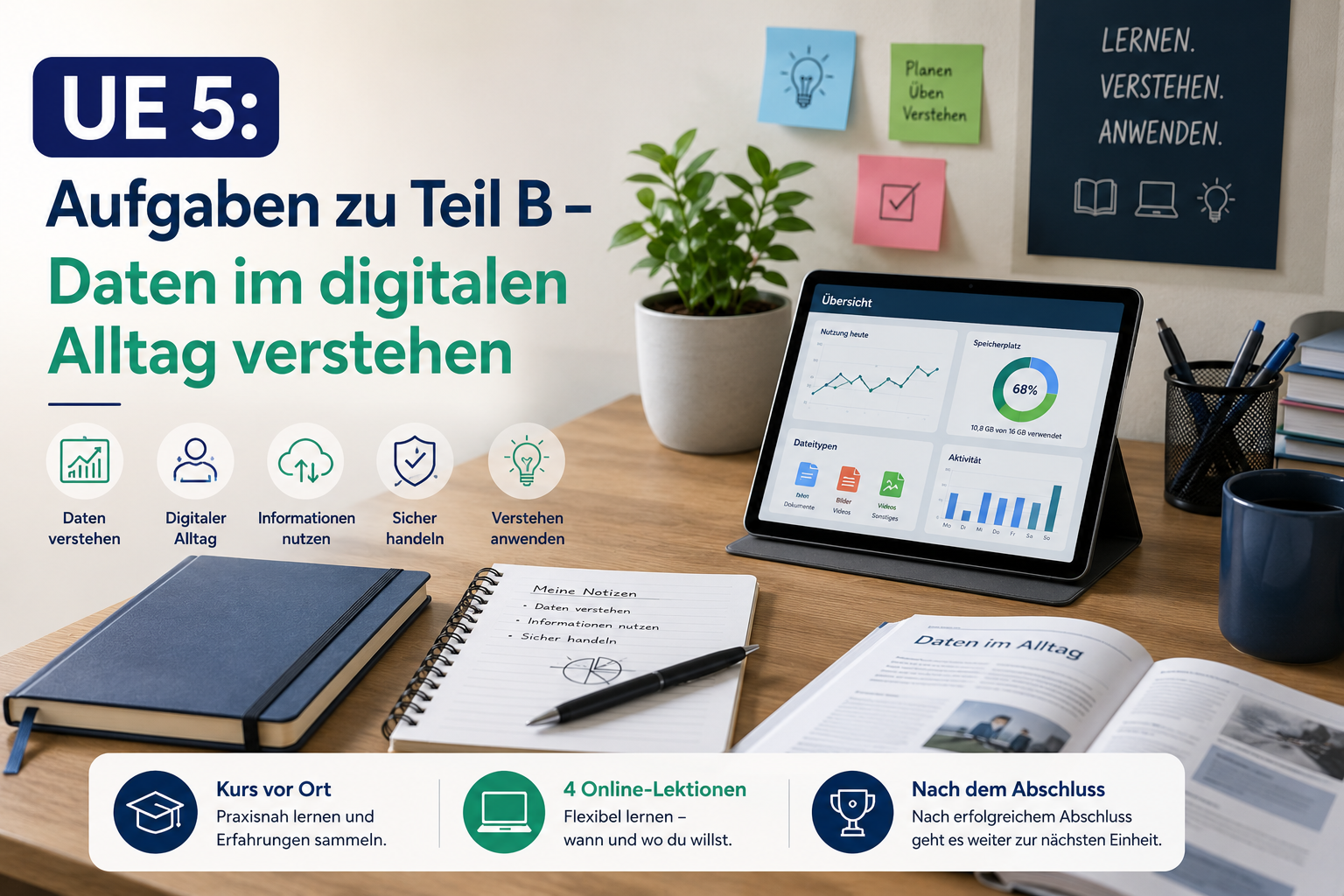 UE 5: Aufgaben zu Teil B – Daten im digitalen Alltag verstehen